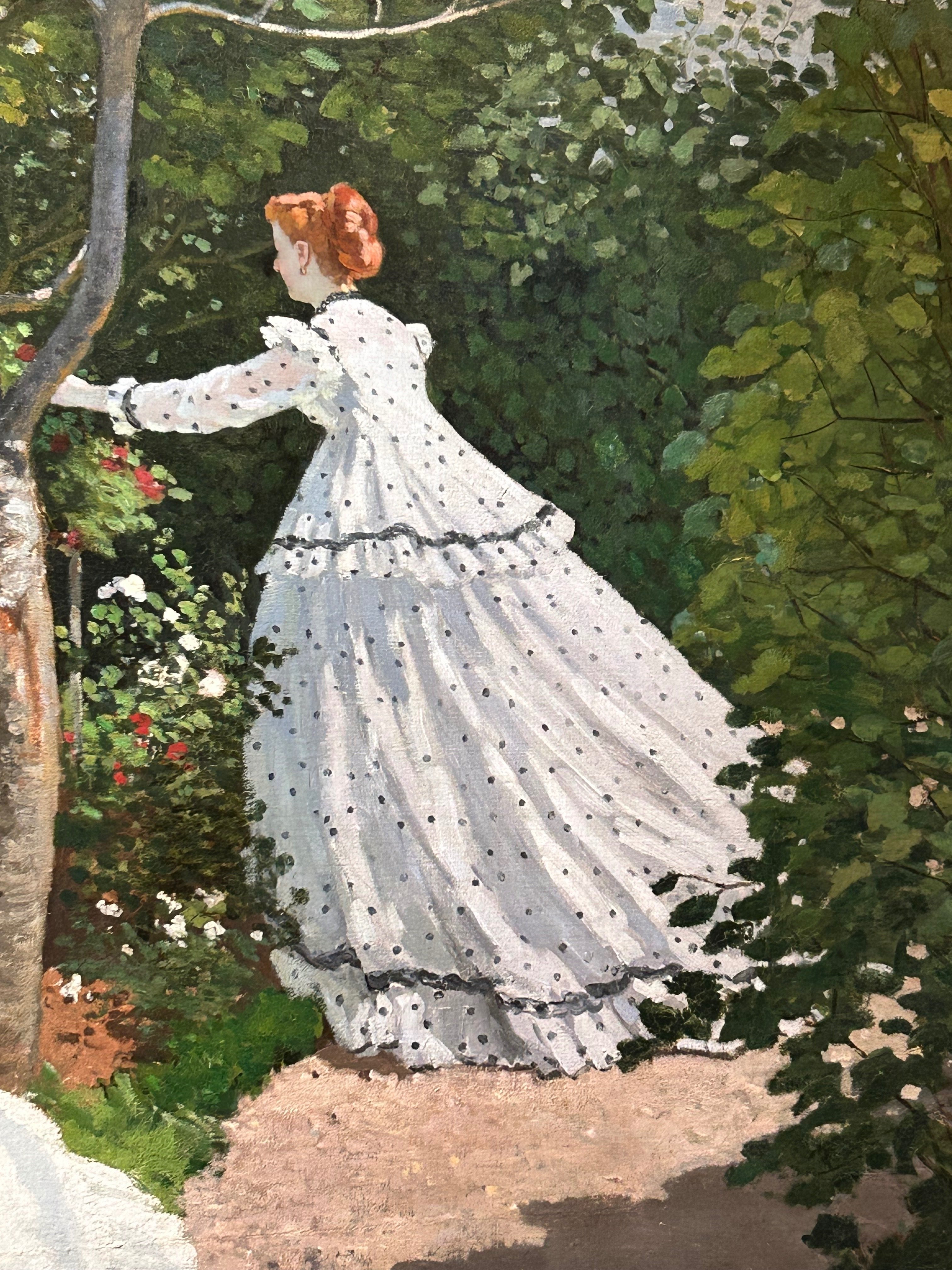 子供のためのオルセー美術館(227)あの時の白いドレス/モネ・あきらめた