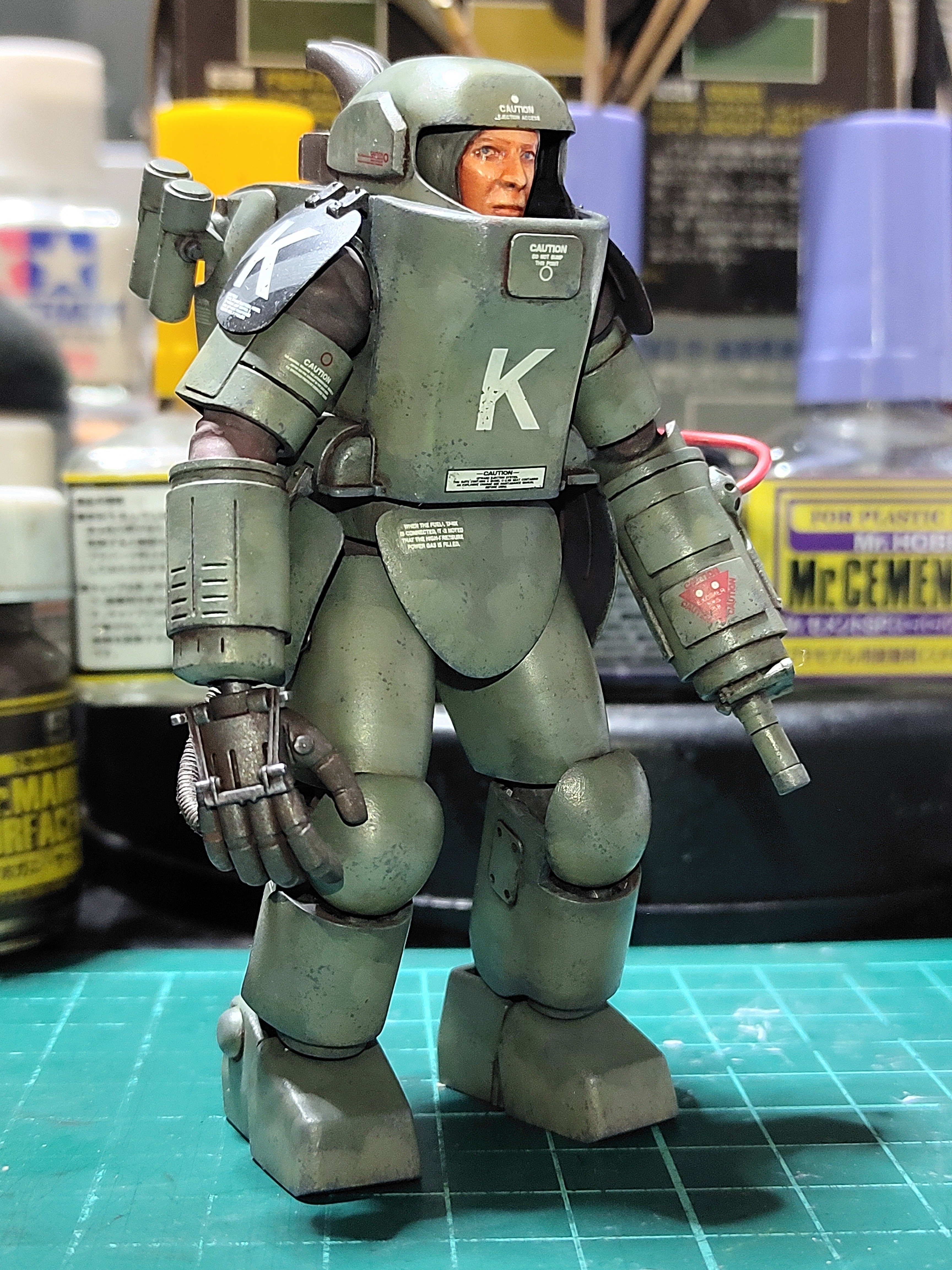WAVE 『マシーネンクリーガー』 1/20 A.F.S. Mk.Ⅱ 製作メモ｜crazy-bic