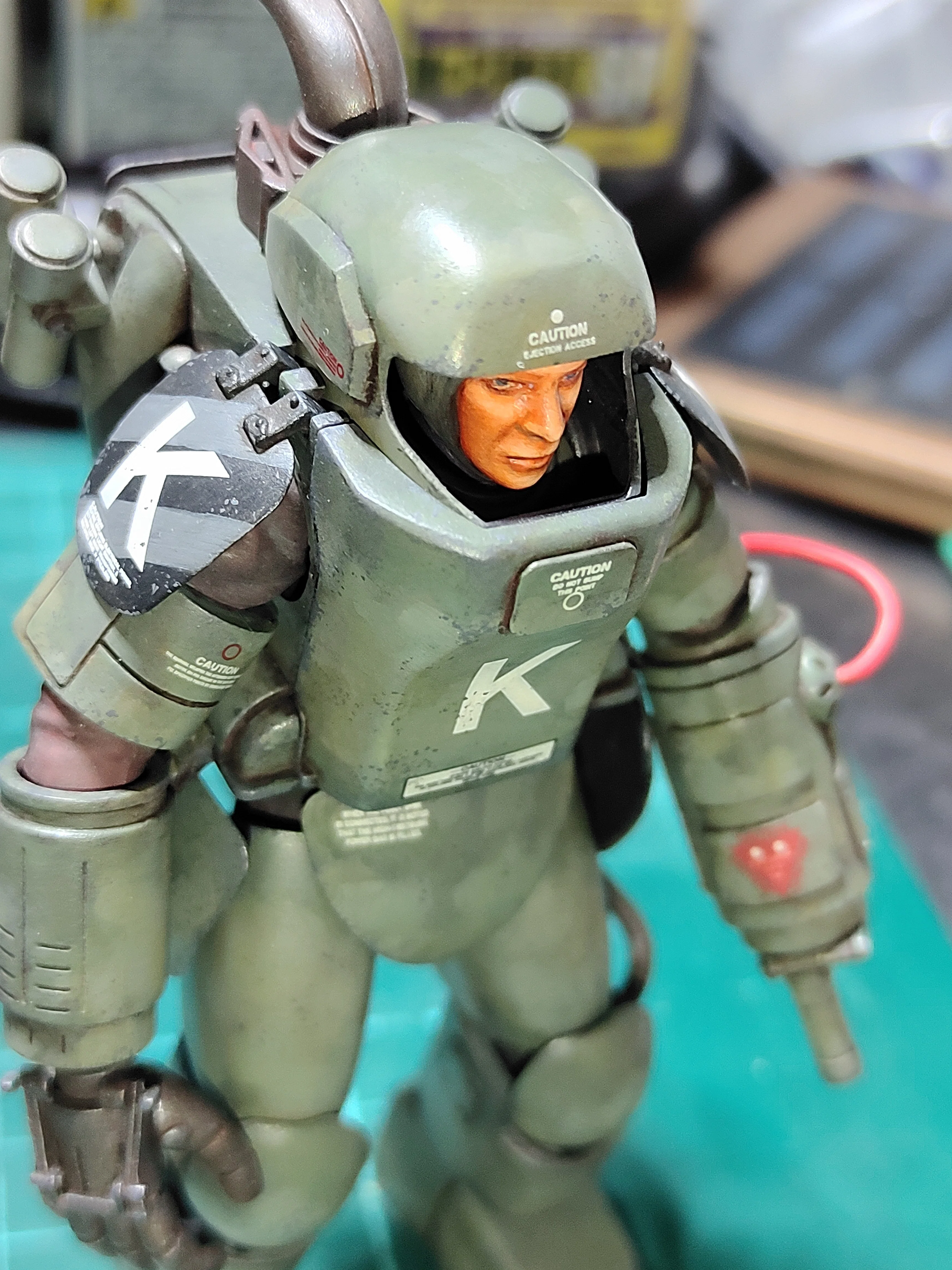 WAVE 『マシーネンクリーガー』 1/20 A.F.S. Mk.Ⅱ 製作メモ｜crazy-bic