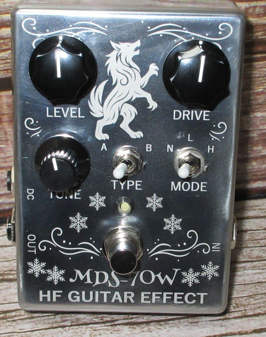 MDS-70W (ハンドメイドディストーションペダル） MDS-70W（ディストーション）の紹介｜HF GUITAR EFFECT
