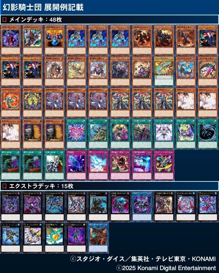 遊戯王 幻影騎士団 展開｜寛大