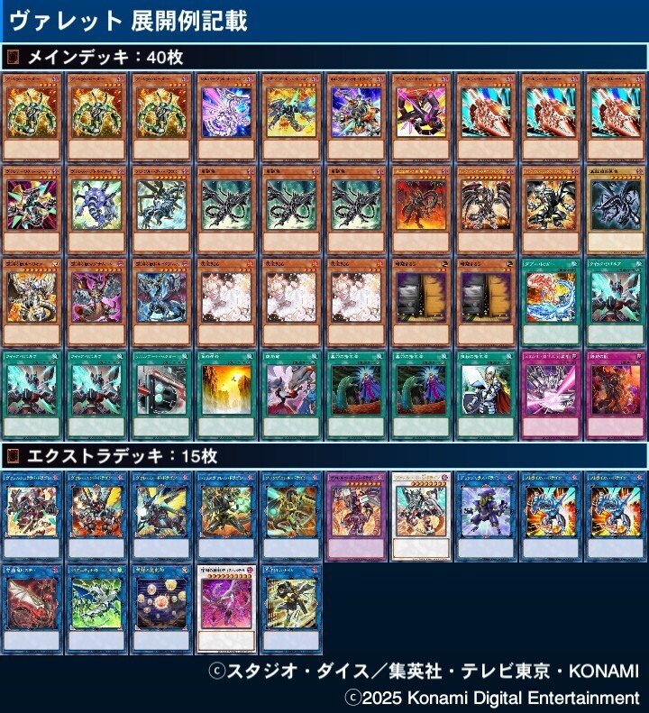 遊戯王 ヴァレル・ヴァレット 展開｜寛大