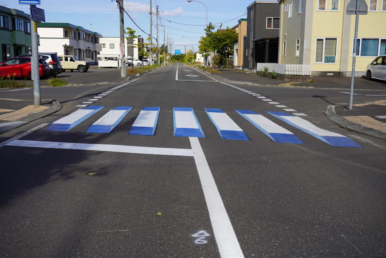 交通事故防止、トリックアート横断歩道！｜J:COM地域取材ノート