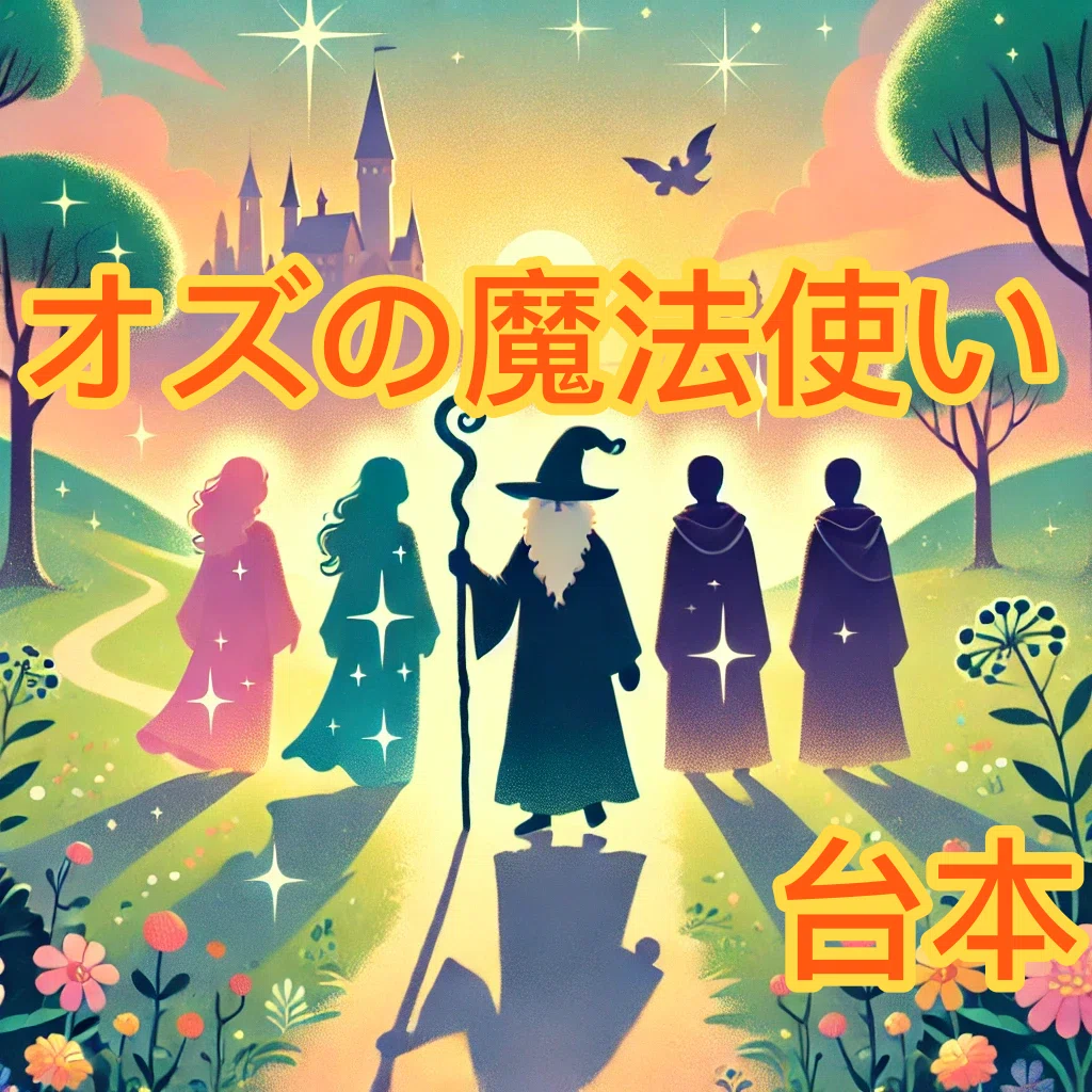 5歳児向け】『オズの魔法使い』発表会劇あそび台本（約20分）夢と勇気