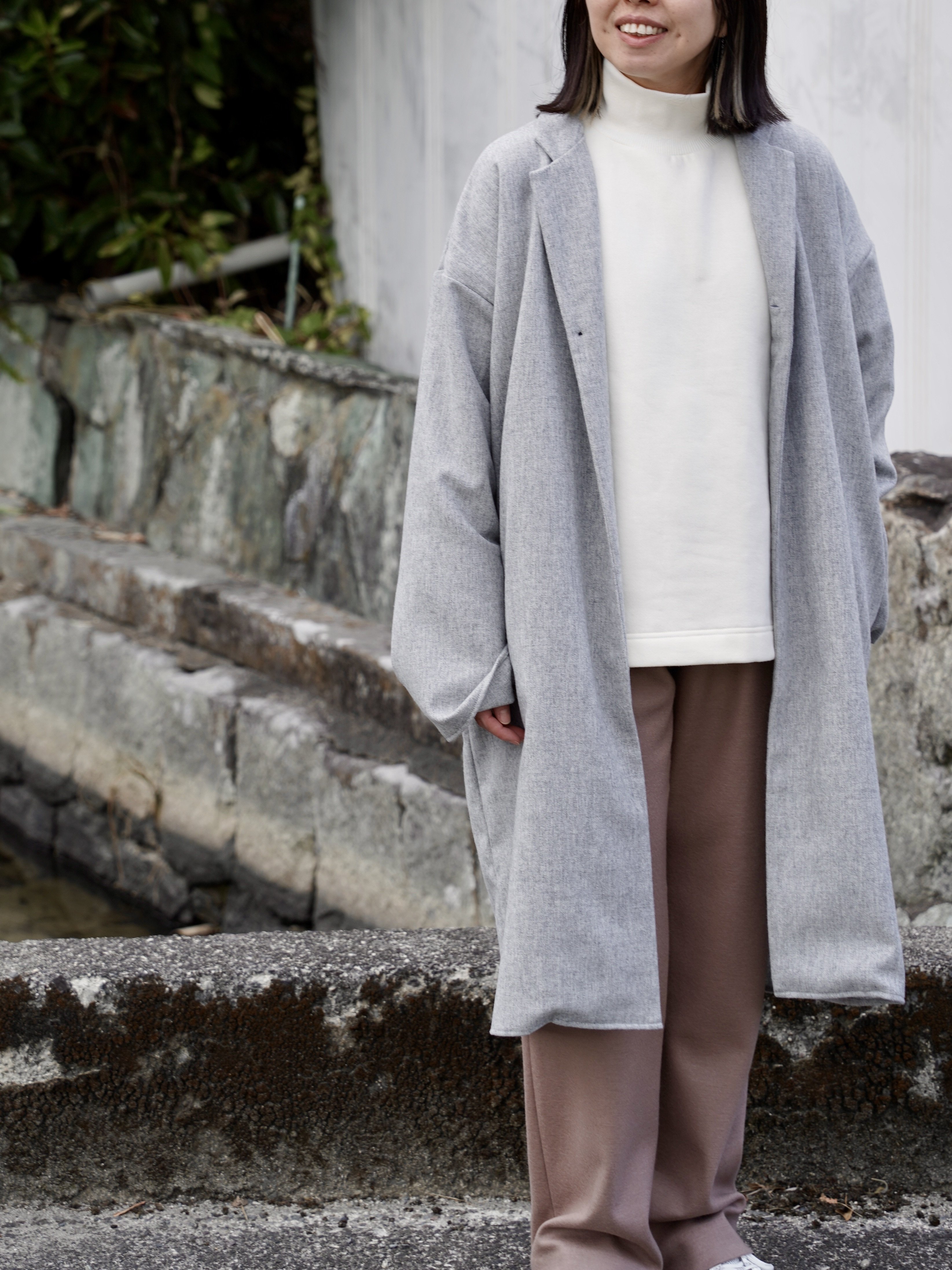 MUYA」 リバリーコート テーラードカラー｜CIRCLE