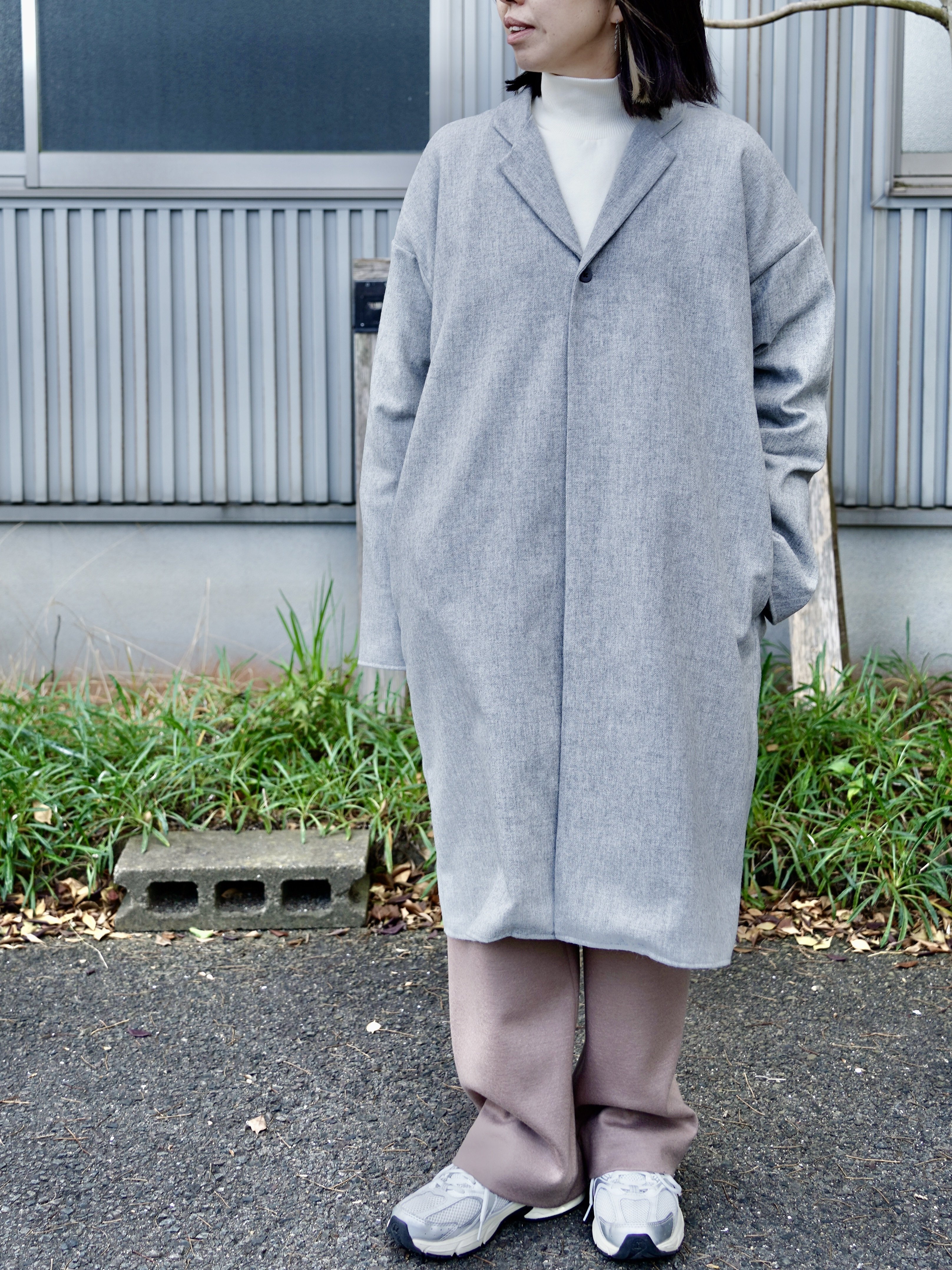 MUYA リバリーコート テーラードコート　グレー 楽天市場】MUYA(ムヤ) Livery coat リバリーコート テーラードカラー