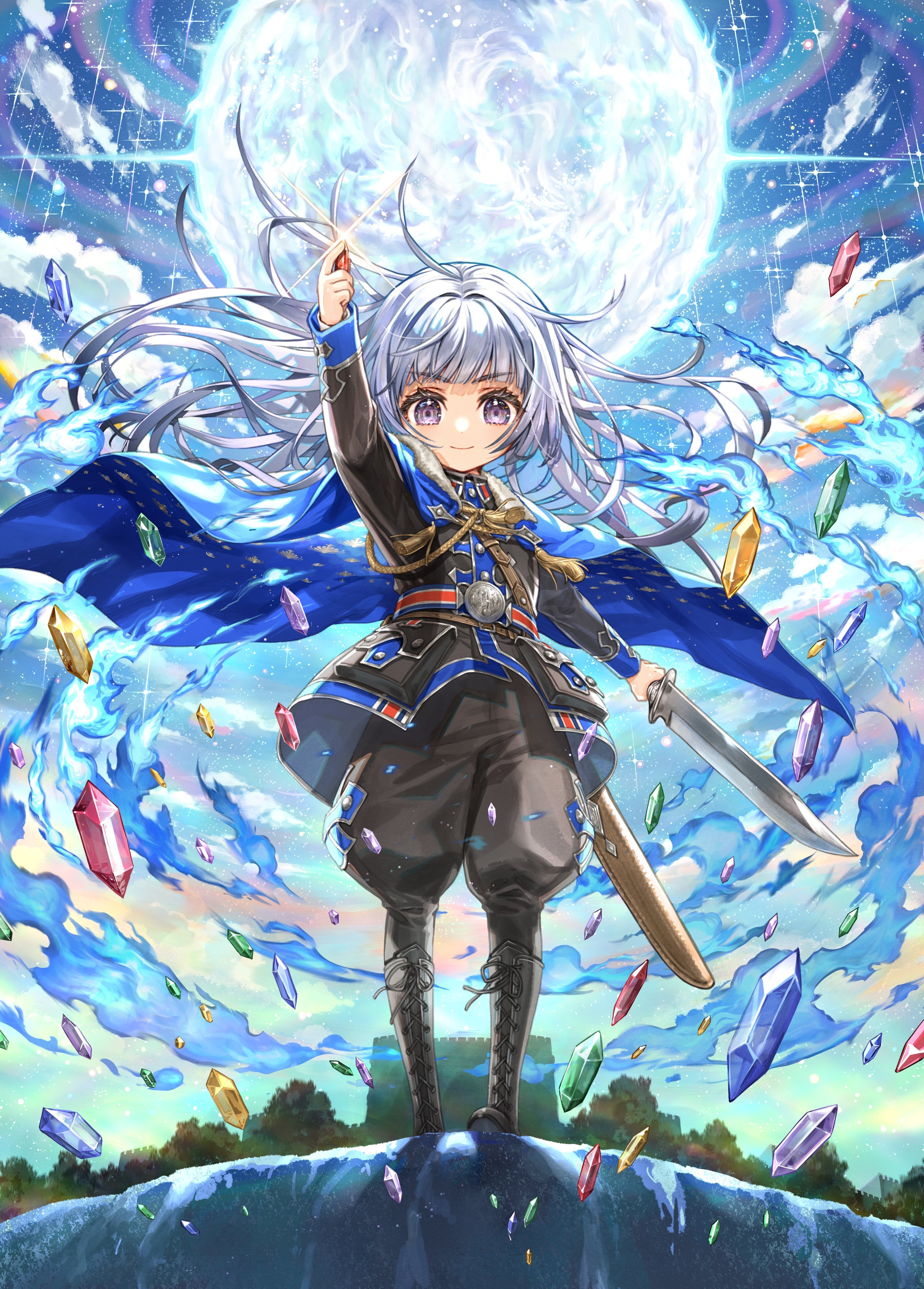 1月10日発売ライトノベル『蒼焔の魔女』書店特典のお知らせ｜TOブックス