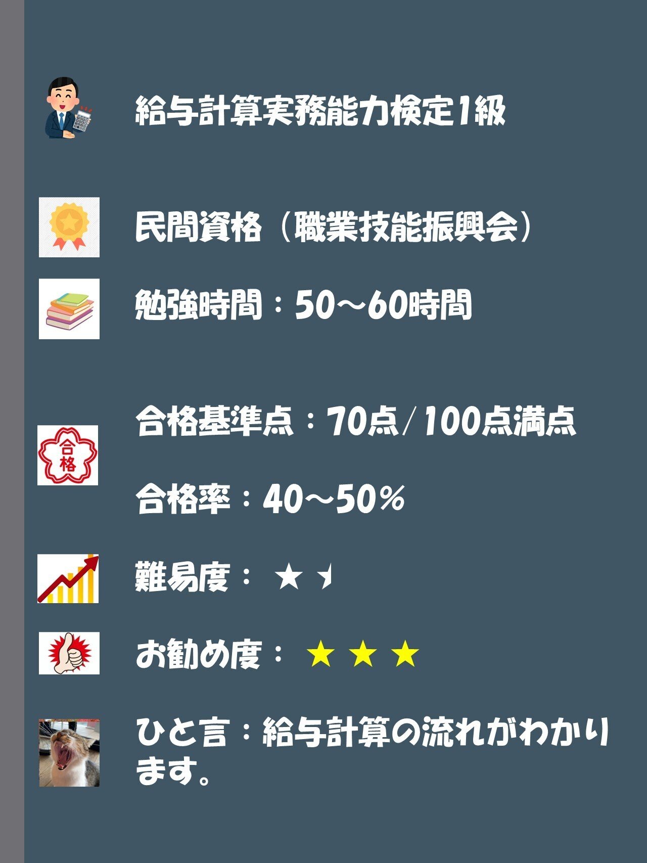 給与計算の実務に役立つ資格〜給与計算実務能力検定1級の巻〜｜てっど