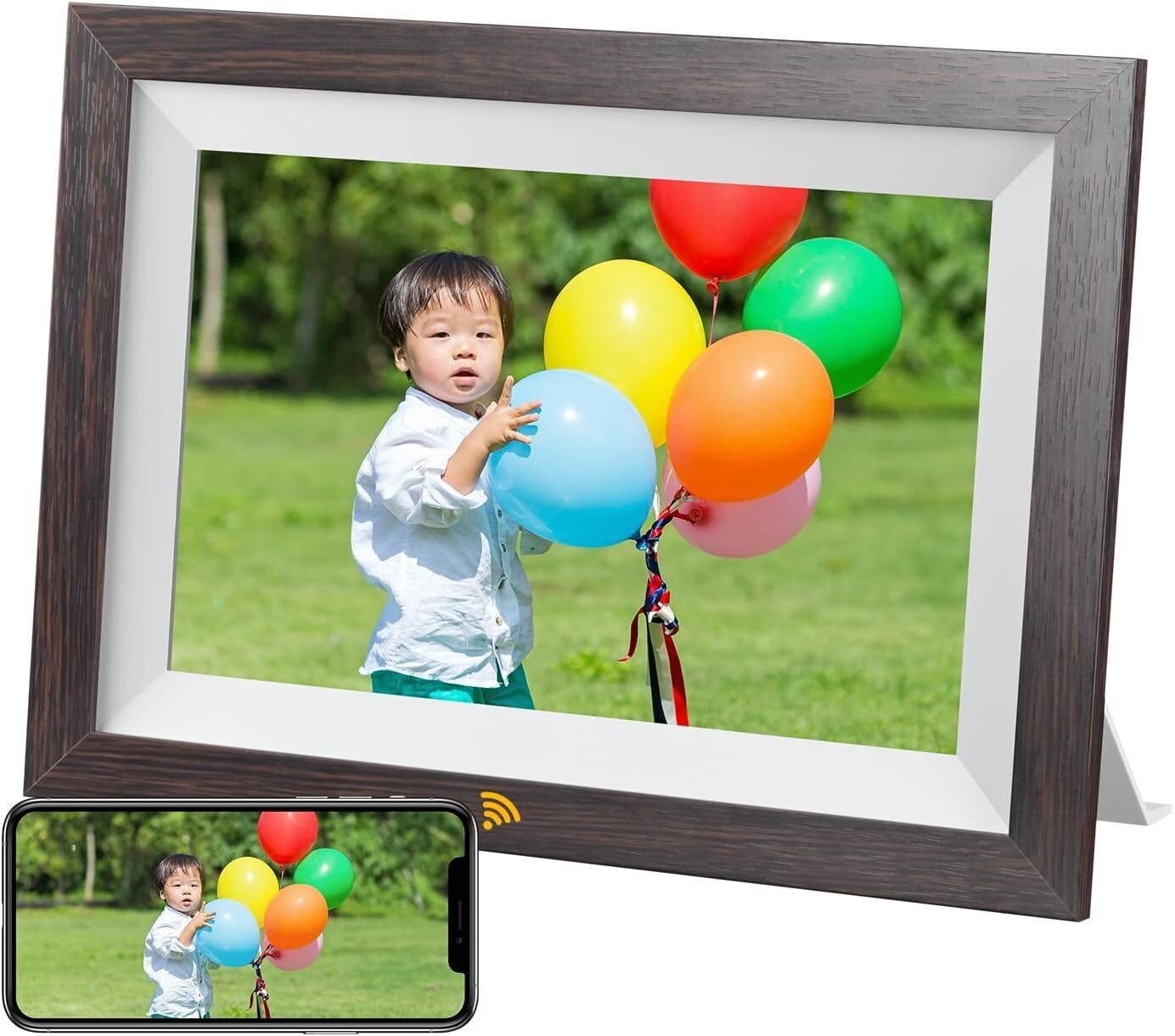 ❤思い出の写真や動画をいつでもリプレイ♪❤高級木製☆デジタルフォトフレーム Engraved Digital Photo Frame | 木製雑貨店 ハコアダイレクトストア