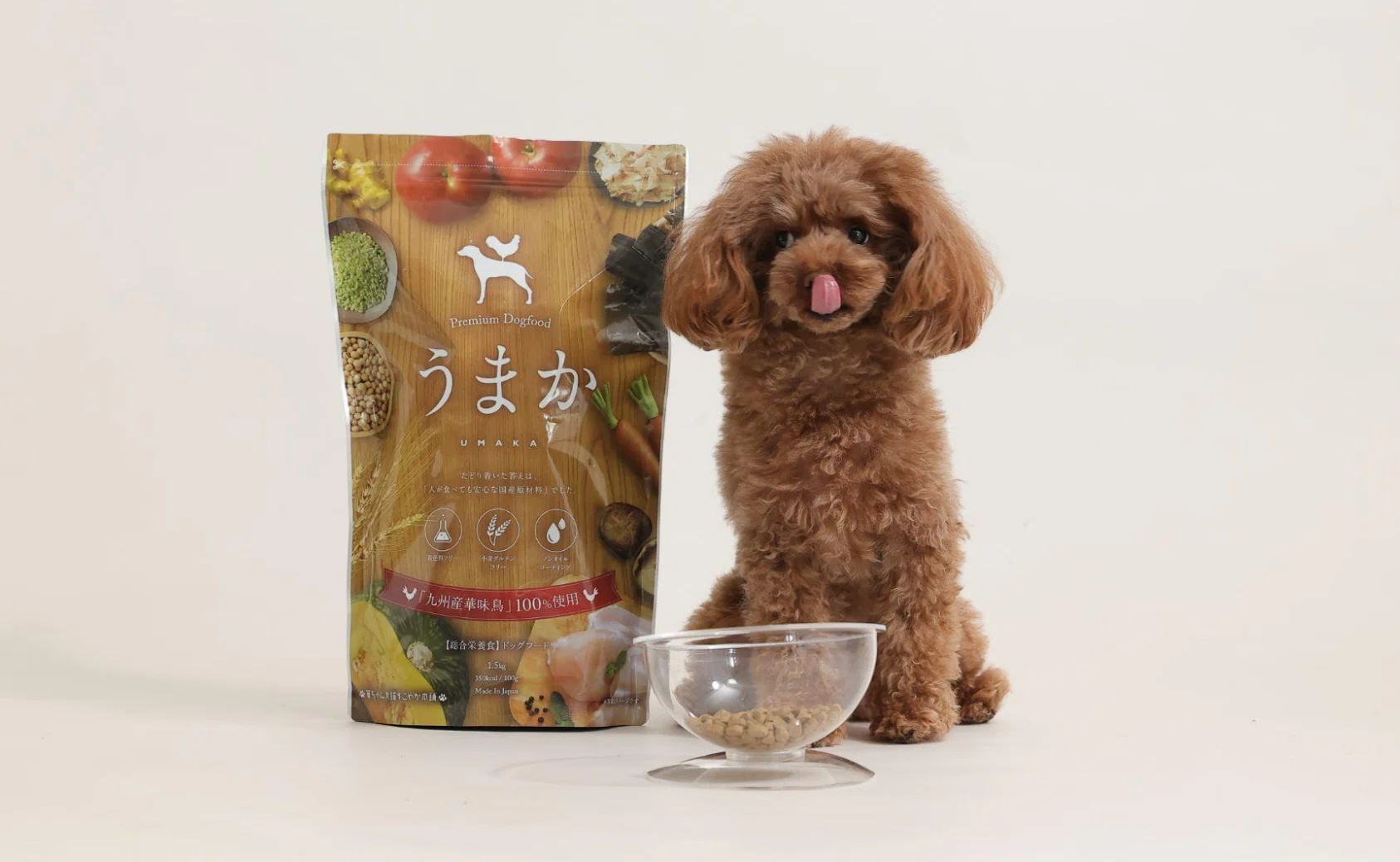 メーカーさんに聞く！ー水たき料亭がつくったドッグフード！？-『うま