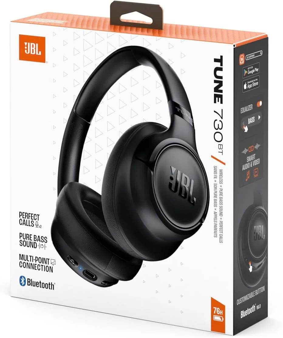 JBL TUNE 730BT — 軽量設計とPure Bass Soundが魅力！アプリ対応の最新