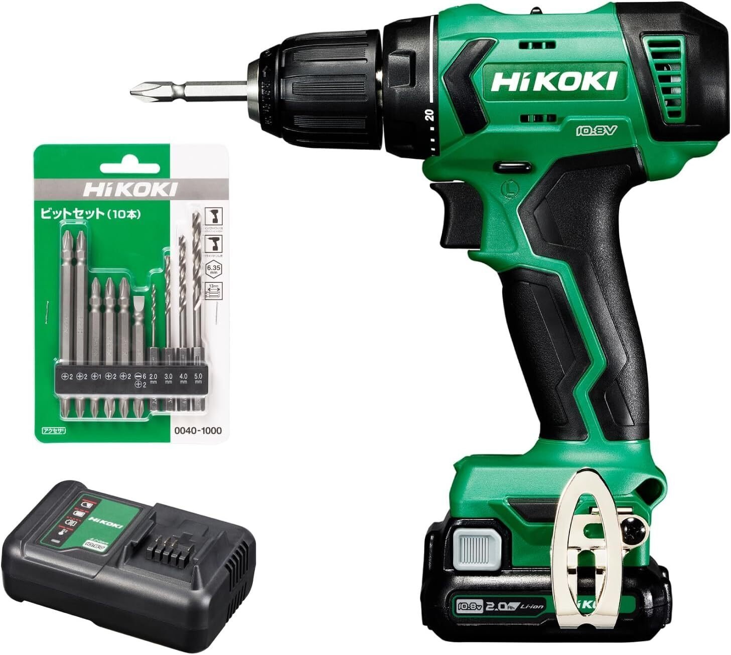 HiKOKI 充電式電動ドライバーセット DIYの味方！HiKOKIの充電式ドライバドリルで作業効率アップ｜Amazon