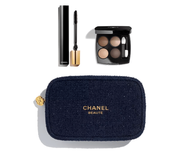 シャネル クリスマスコフレ ホリデー限定セット シャネル23年クリスマスコフレ、“限定ポーチ付き”アイシャドウ＆リップ