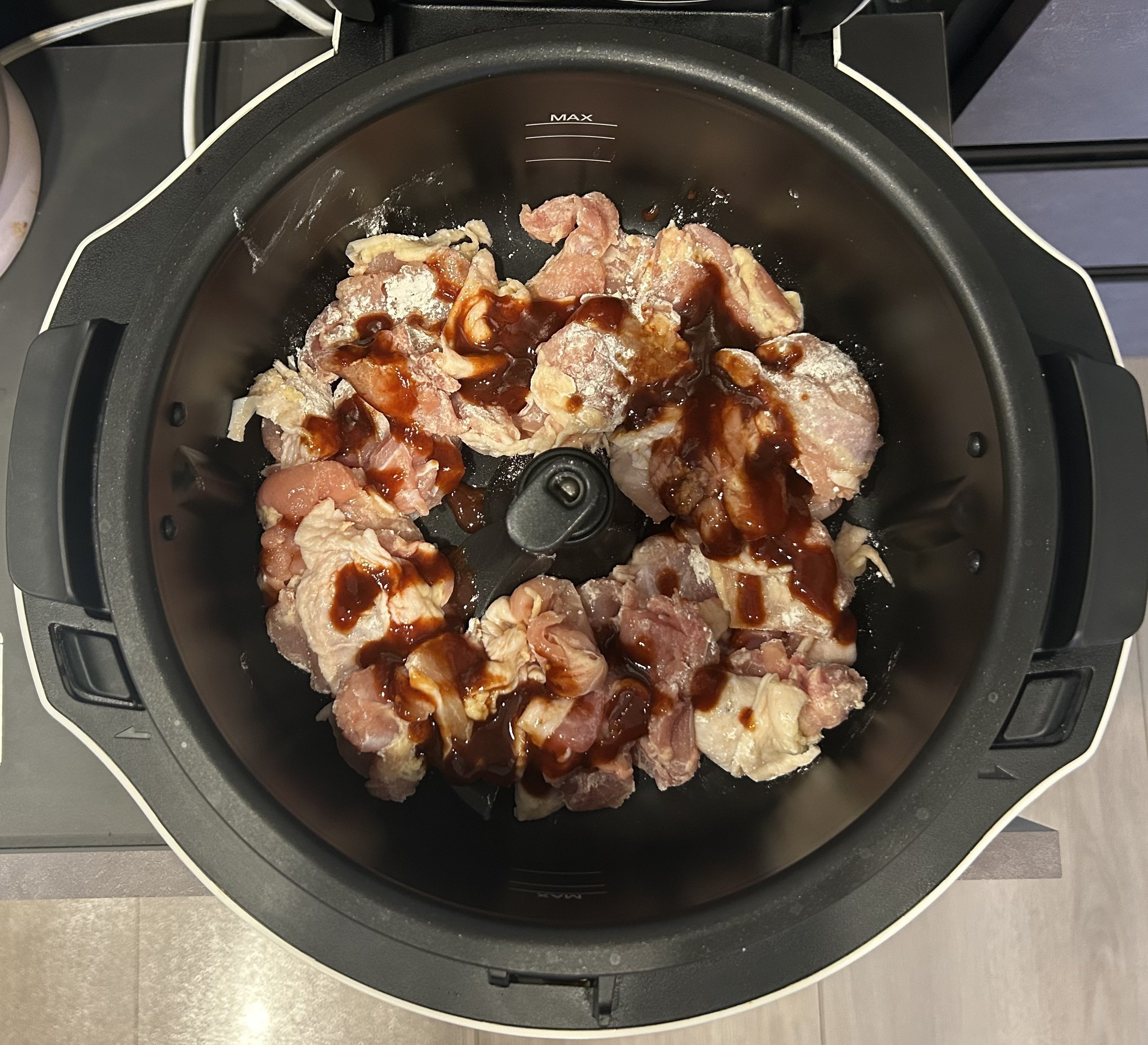 オートクッカー稼働記録 #1（11月1週目）｜新レシピ・デミ焼きチキンを