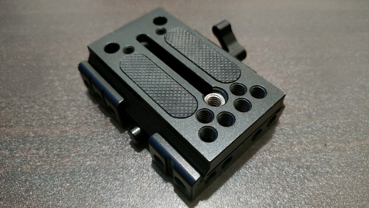 マンフロット互換の中華クイックリリースプレートアダプター3種 比較し