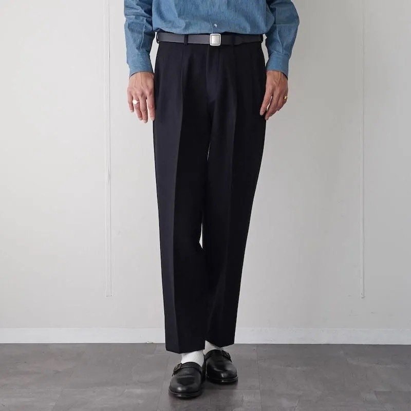 尾州フランネルを穿く。HEUGN “George”」【2025 A/W】【HEUGN ユーゲン