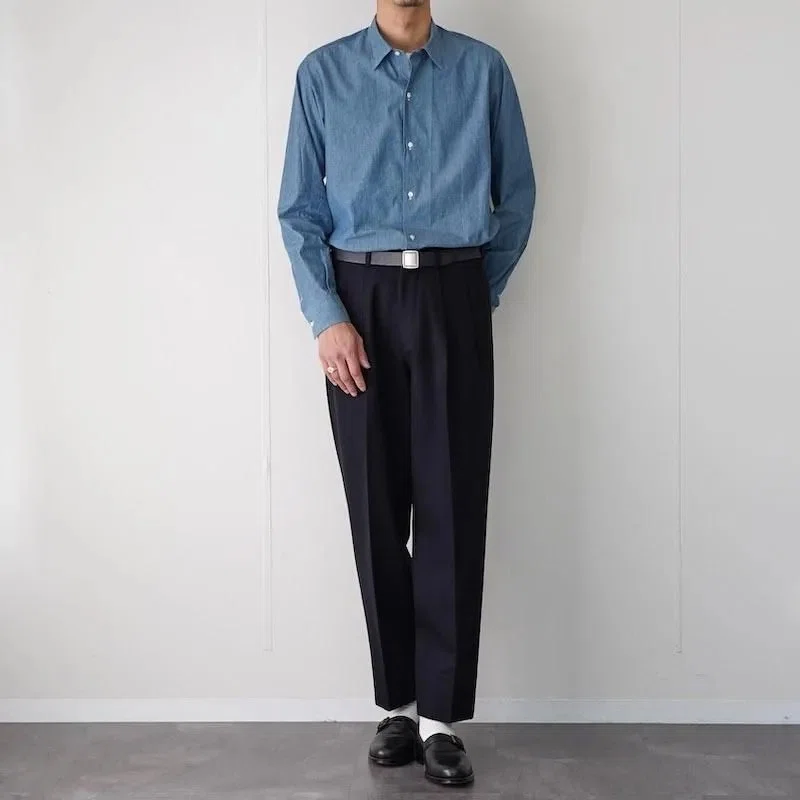 尾州フランネルを穿く。HEUGN “George”」【2025 A/W】【HEUGN ユーゲン