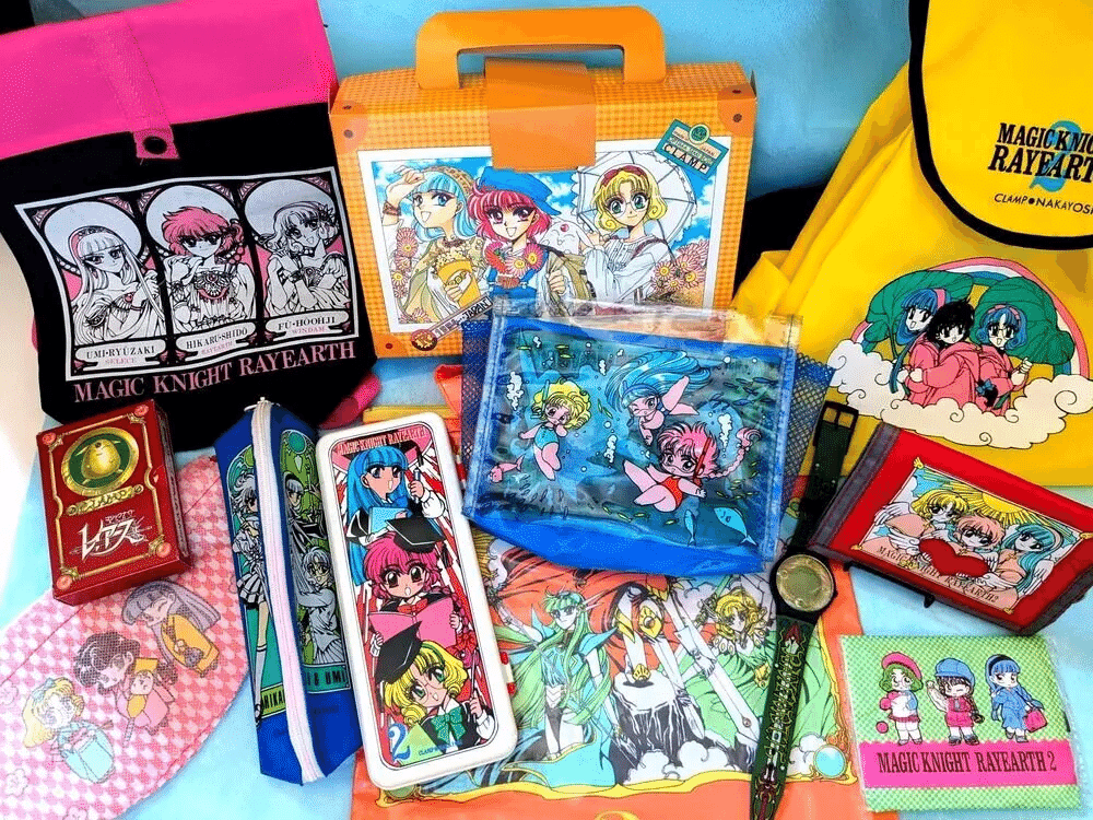 🧡【当時品】①ふろく・全プレ編｜🗼魔法騎士レイアース グッズ 1/16