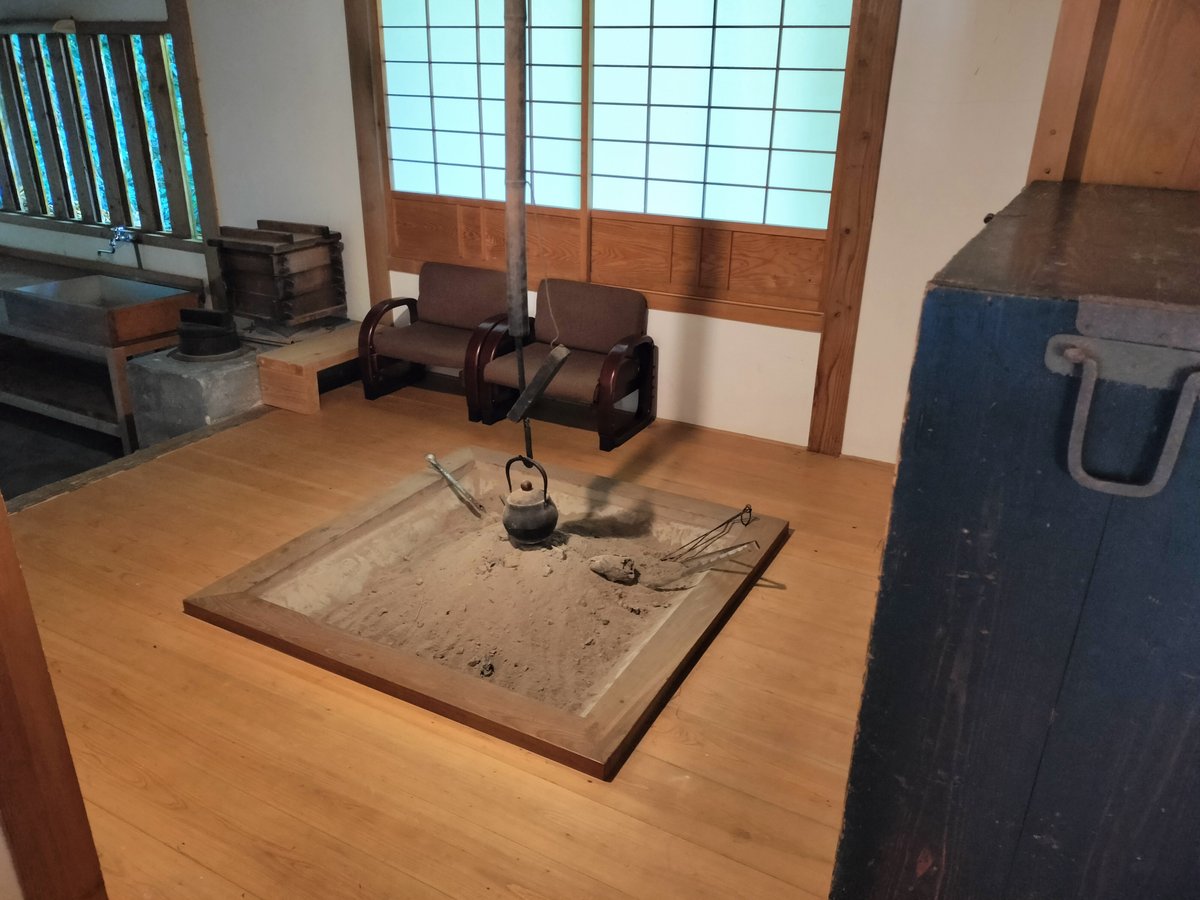 中岡慎太郎生家の台所横の部屋。