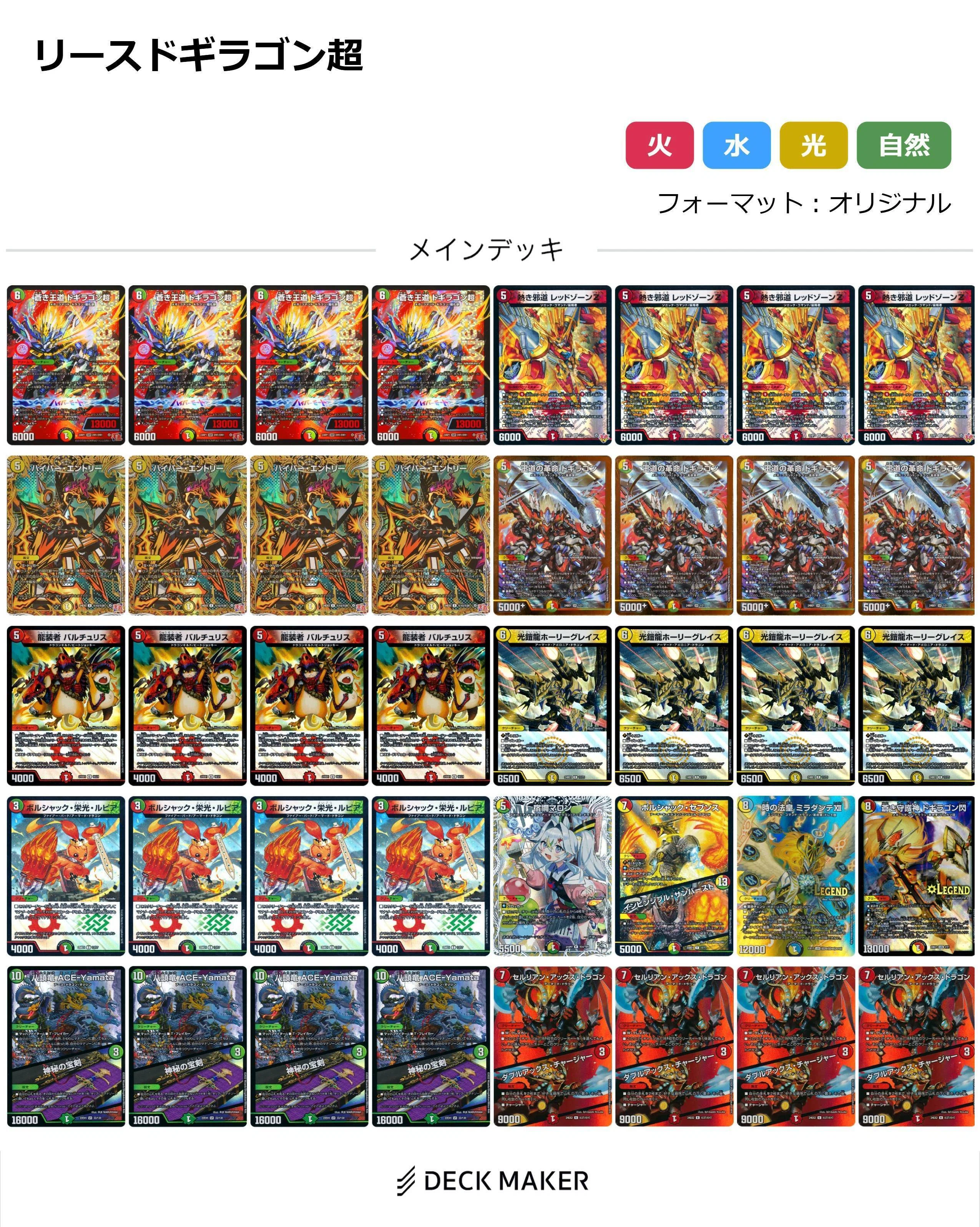 デュエマ】熱き「外道」レッドゾーン Z デッキ｜ussent