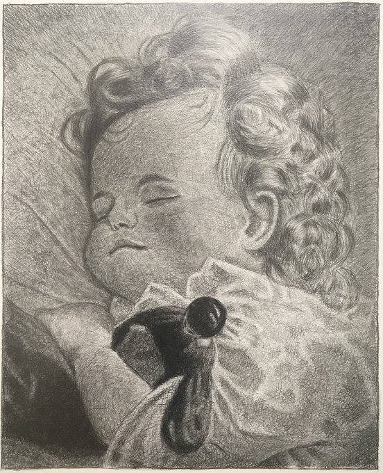 マリー・フランツィスカ 2歳の肖像｜カーツ・ノカーナ