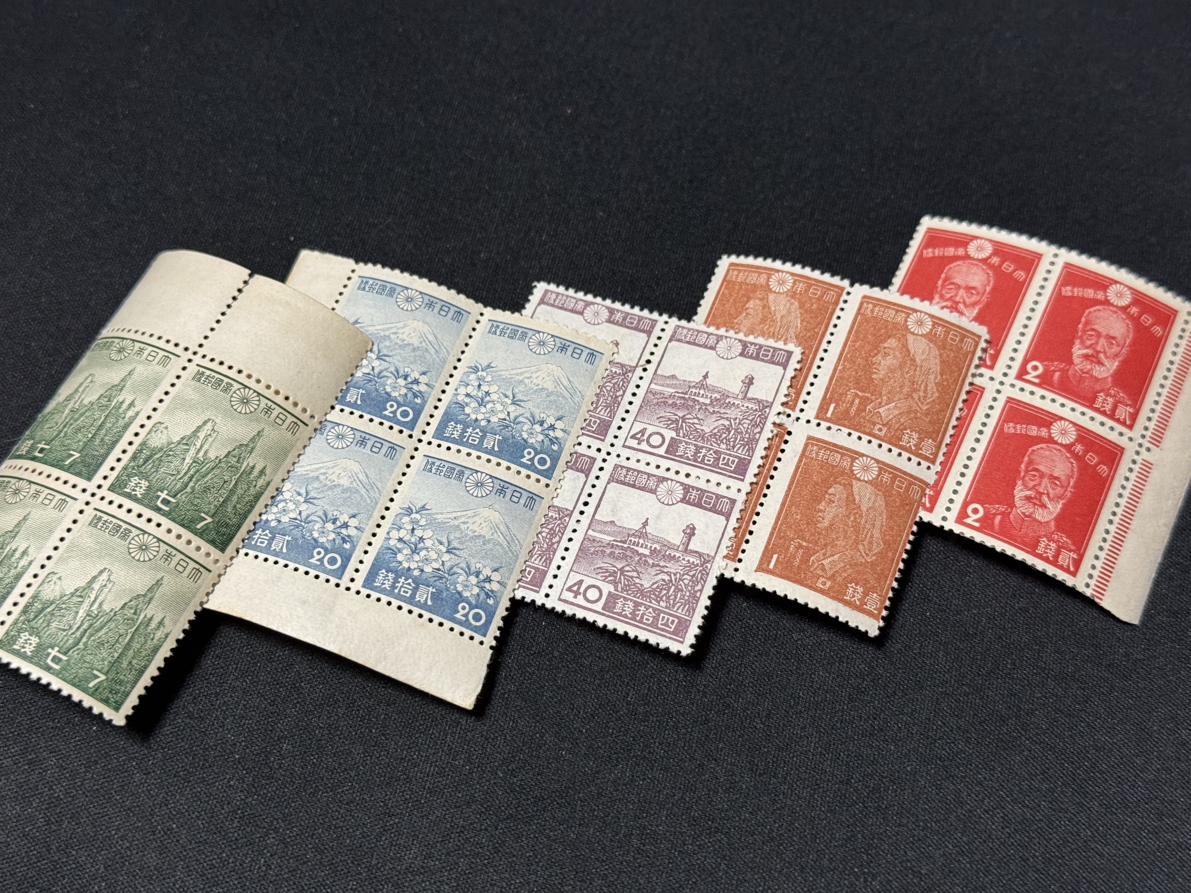 戦前の通常切手に見る、大日本帝国の姿と戦局の悪化｜信州戦争資料