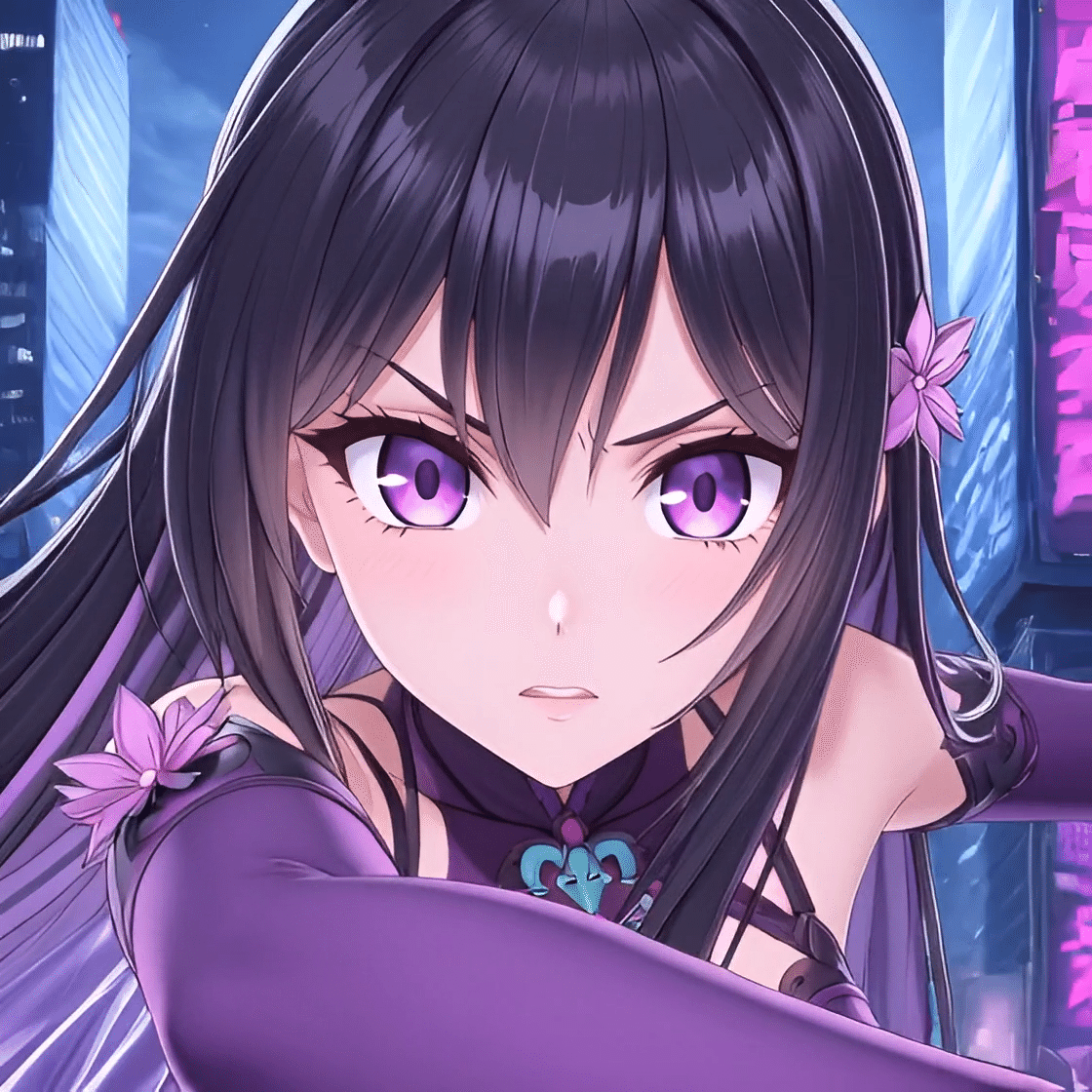 クロスカラーウォーズ|紫チーム: 村崎菫＆紫蝶魅音 – 「妖艶な軌跡、敵