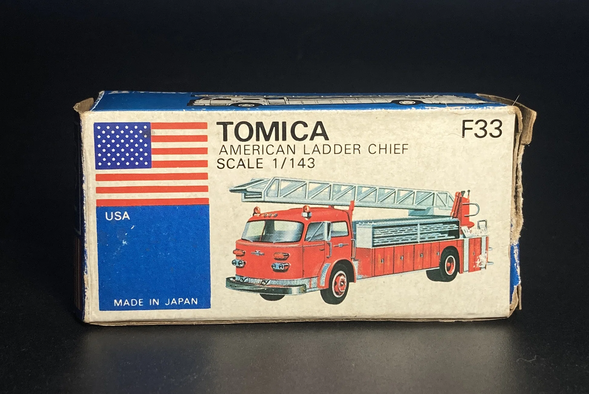 トミカ No.F33】アメリカの勇姿を手のひらに。1978年「アメリカン