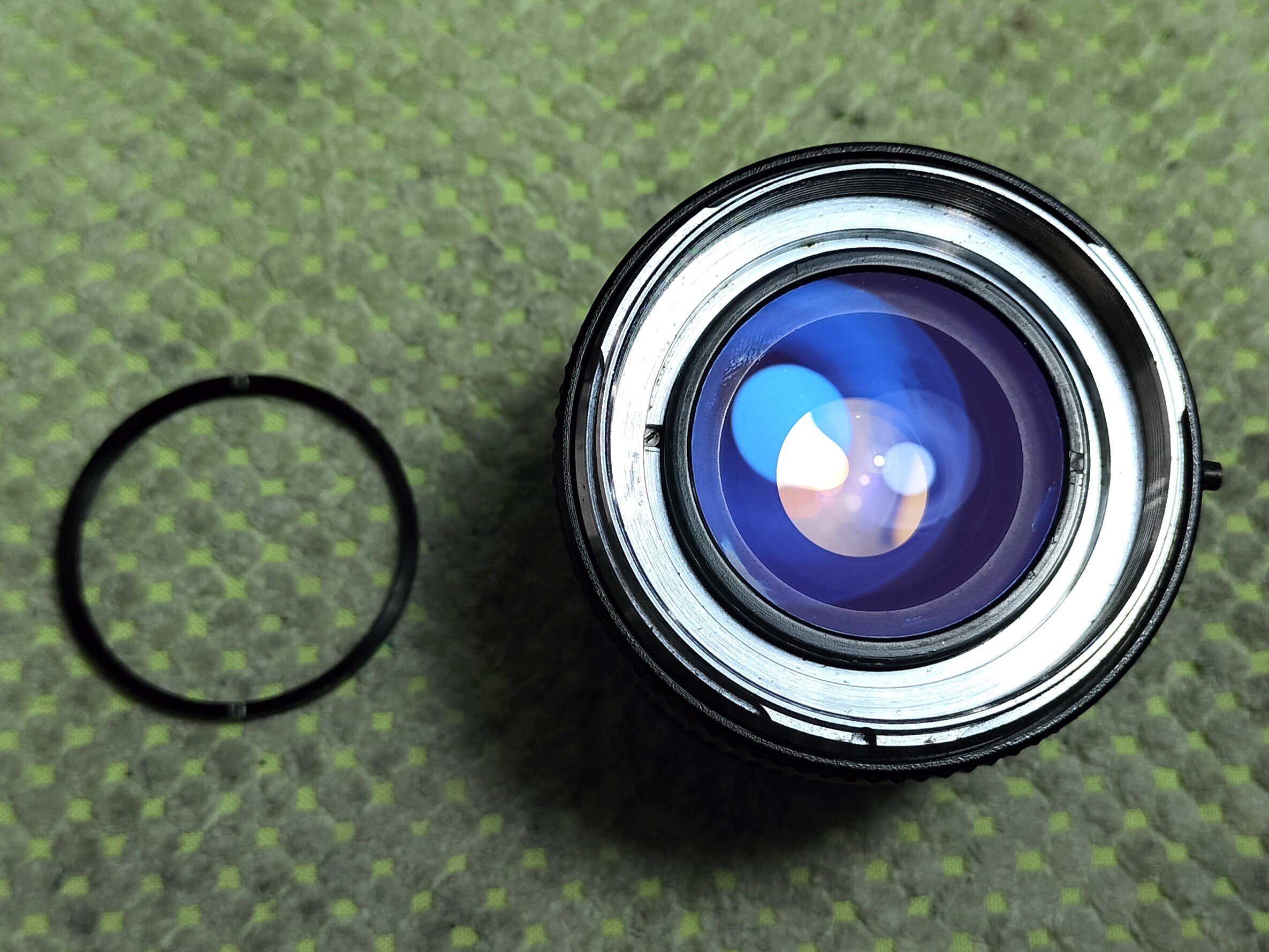 Canon FD 35mm F2 コンカーブ 凹玉の分解｜フィルムカメラ修理のアクア