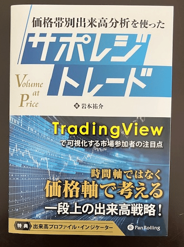 本日発売！『価格帯別出来高分析を使った サポレジトレード