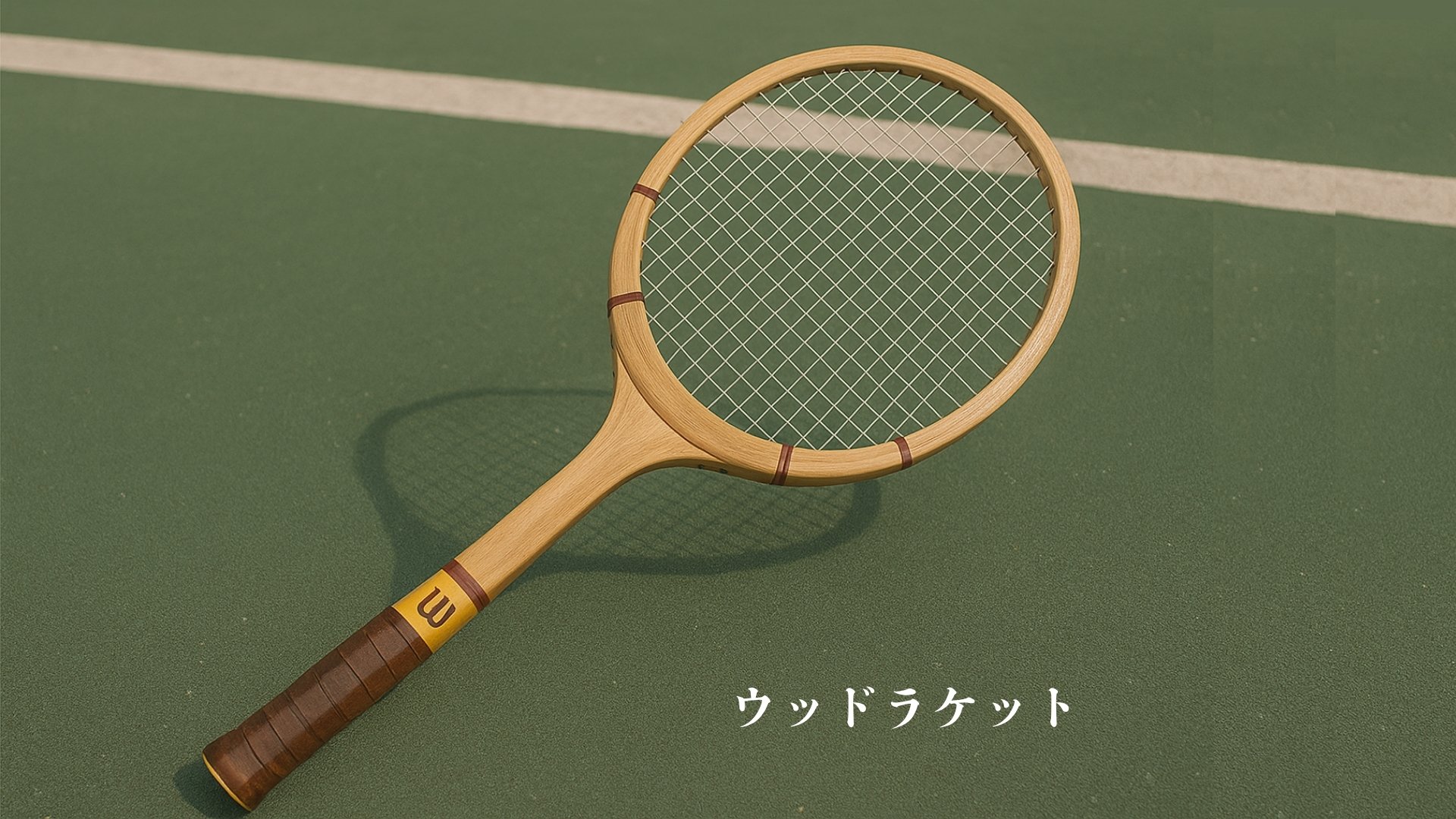 テニス愛好家向け】木製〜カーボンへ──テニスラケットの50年｜SHIN'S