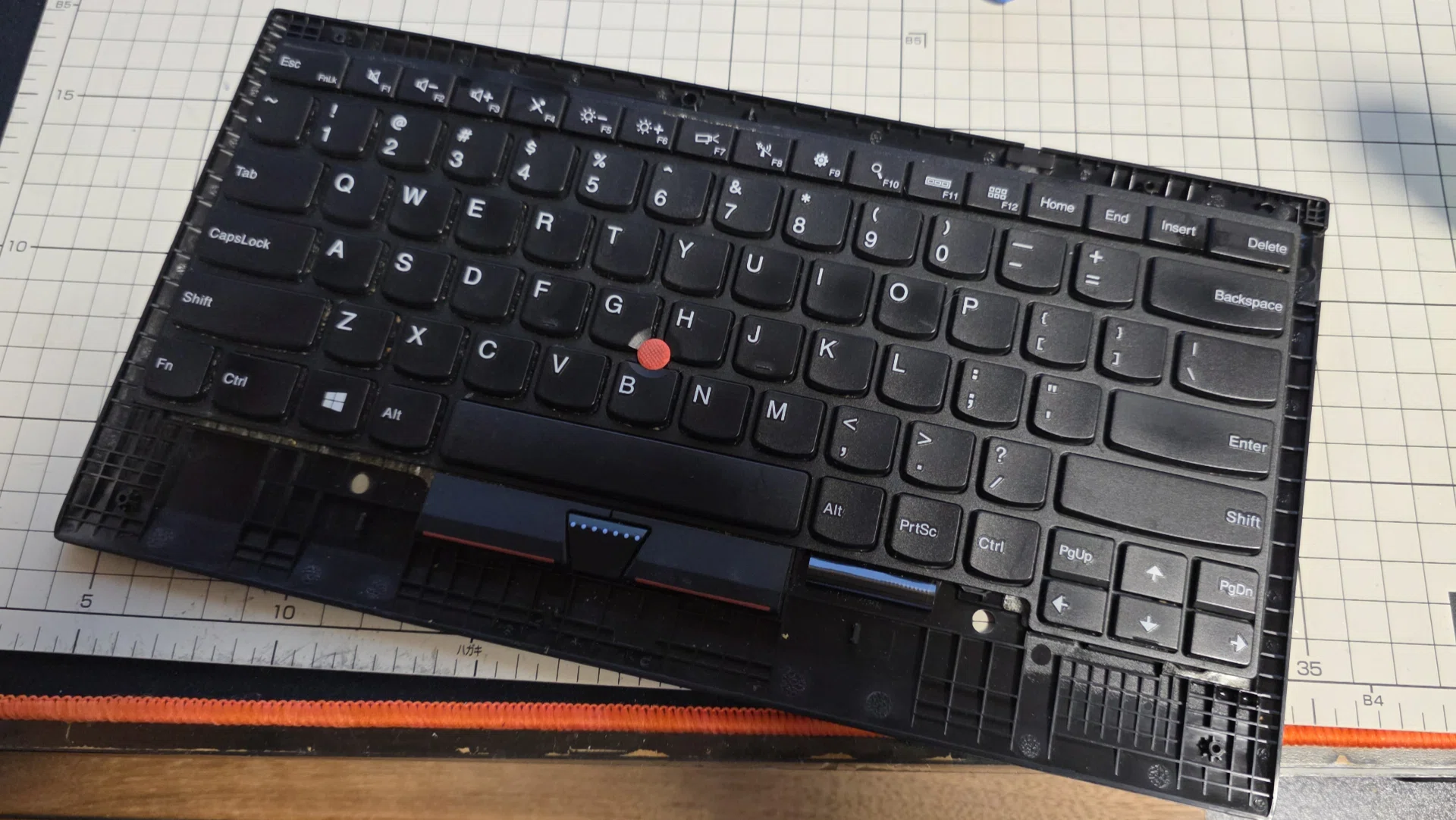 ThinkPadトラックポイントキーボード(KU-1255)を修理してType-C接続化