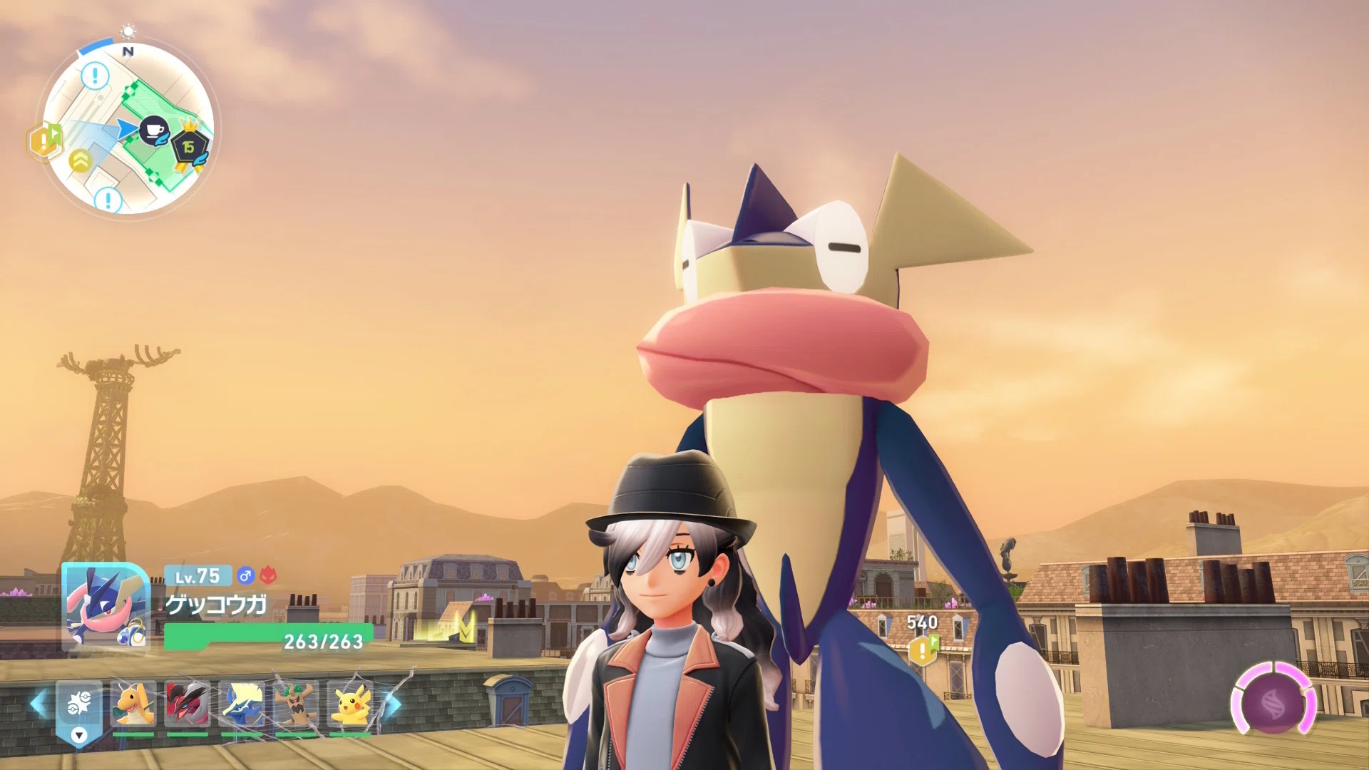 ポケモン ZA ゲーム内で時刻を知る方法｜gendaibushi
