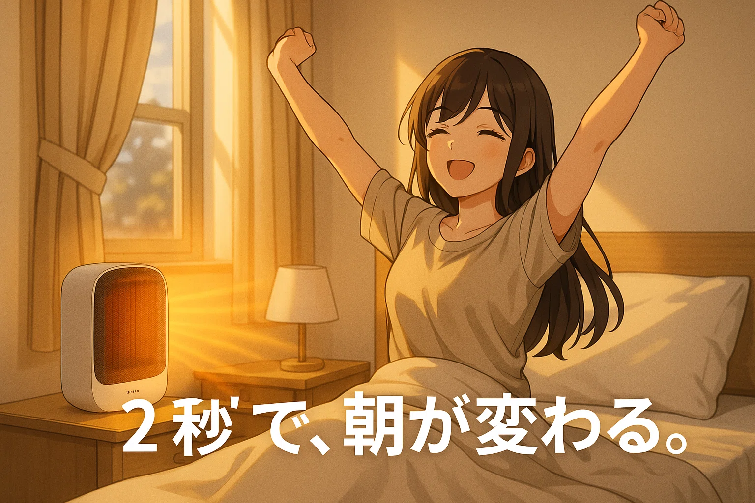 今買わないと損】FUXNGZIセラミックヒーターが常識を変える。暖房器具