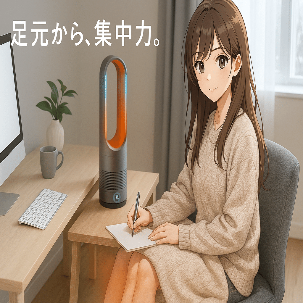 今買わないと損】FUXNGZIセラミックヒーターが常識を変える。暖房器具