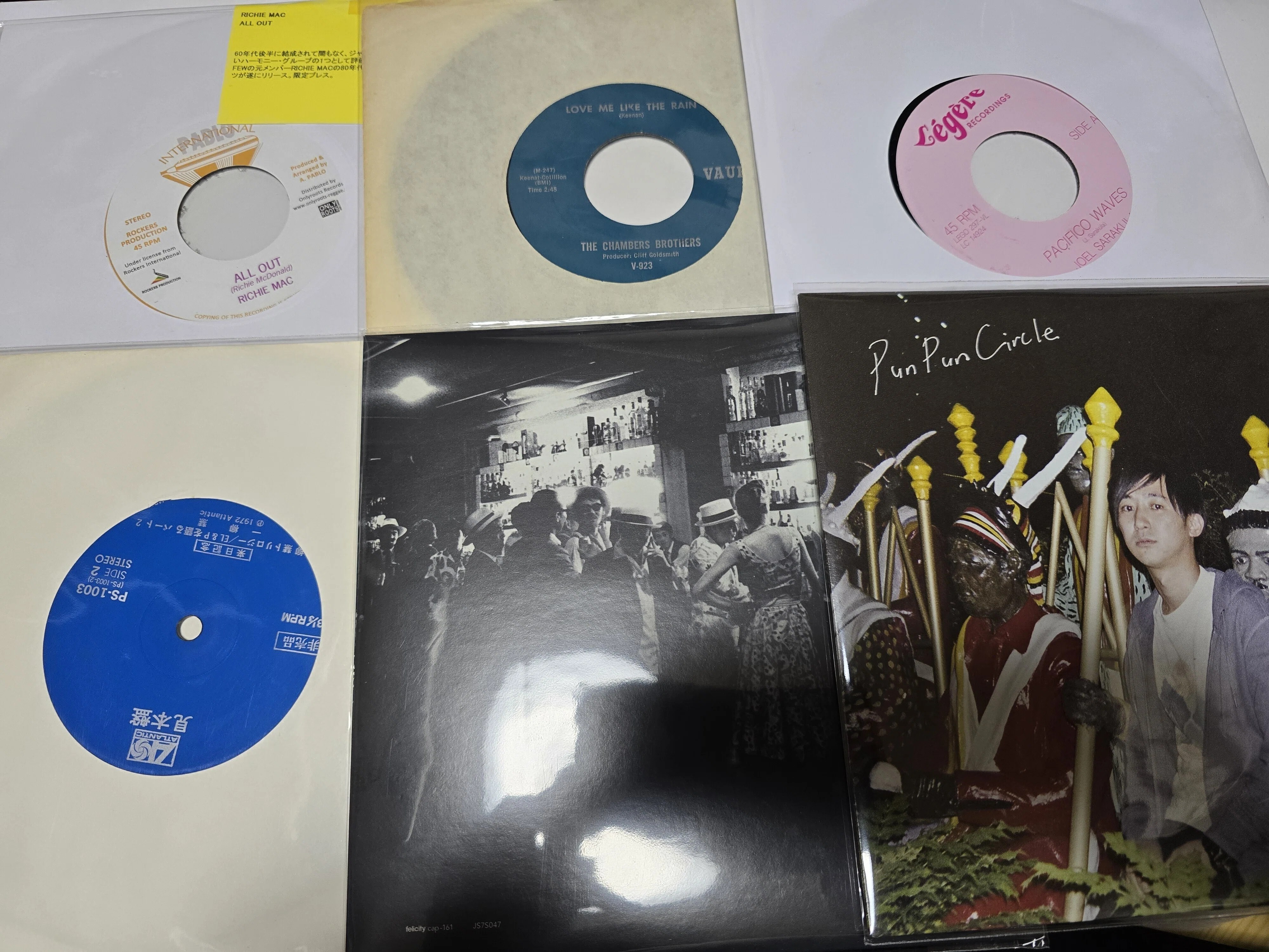 2025年11月8日ディスクユニオン梅田店購入 EPレコード14枚の視聴｜こばち