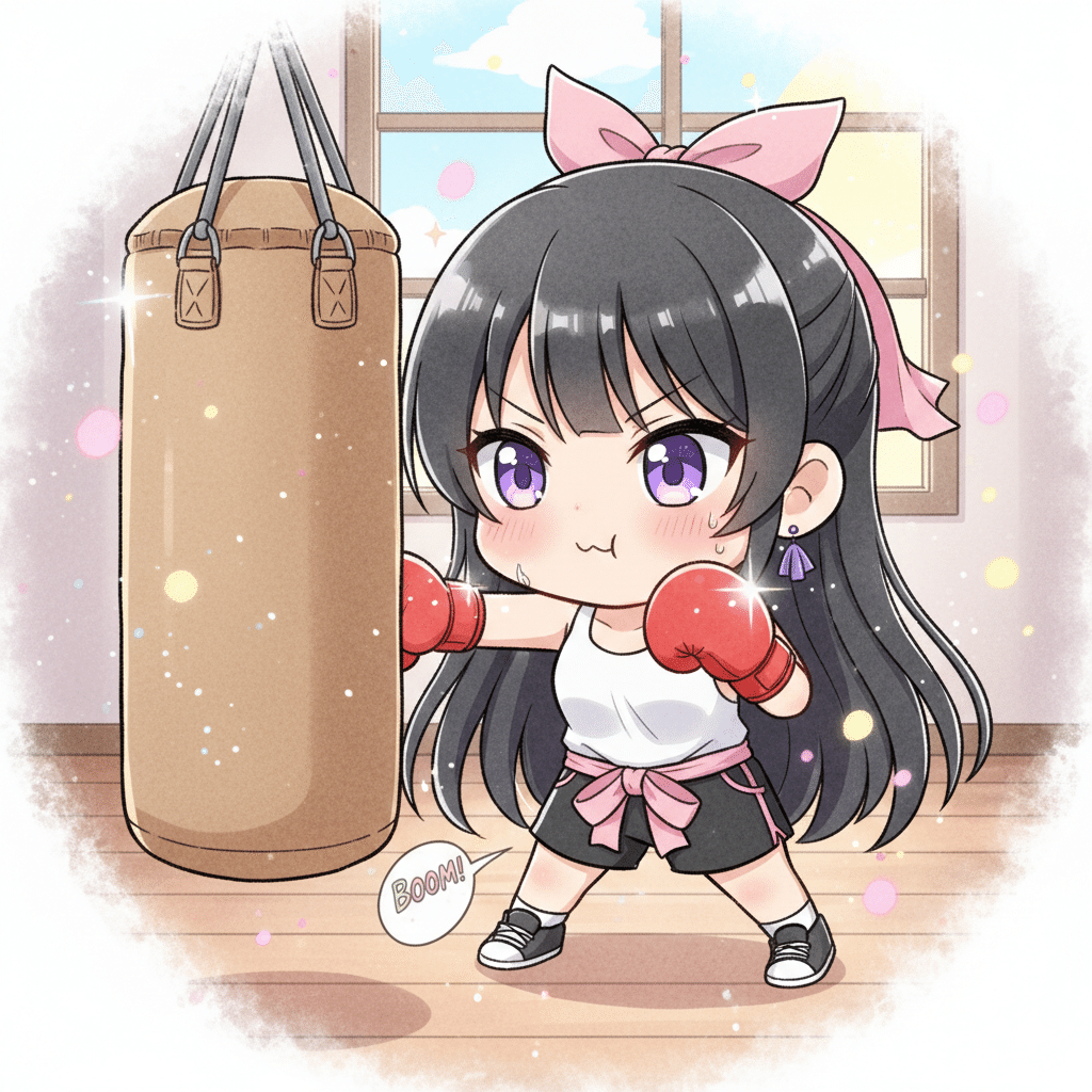 小さな美術館#13『ちびキャラ』｜イラスト10枚‪🎨BGM付き🎧｜みんなの‬