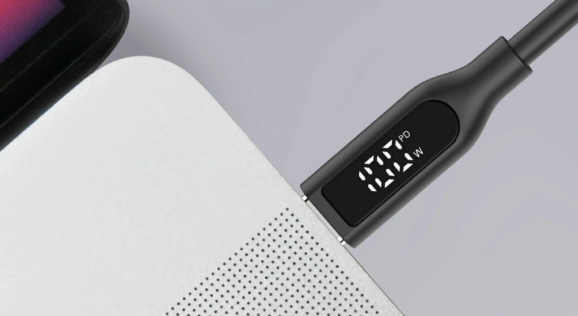 CIO充電ケーブル】柔らかいシリコン＆液晶表示が魅力！100W USB-C対応