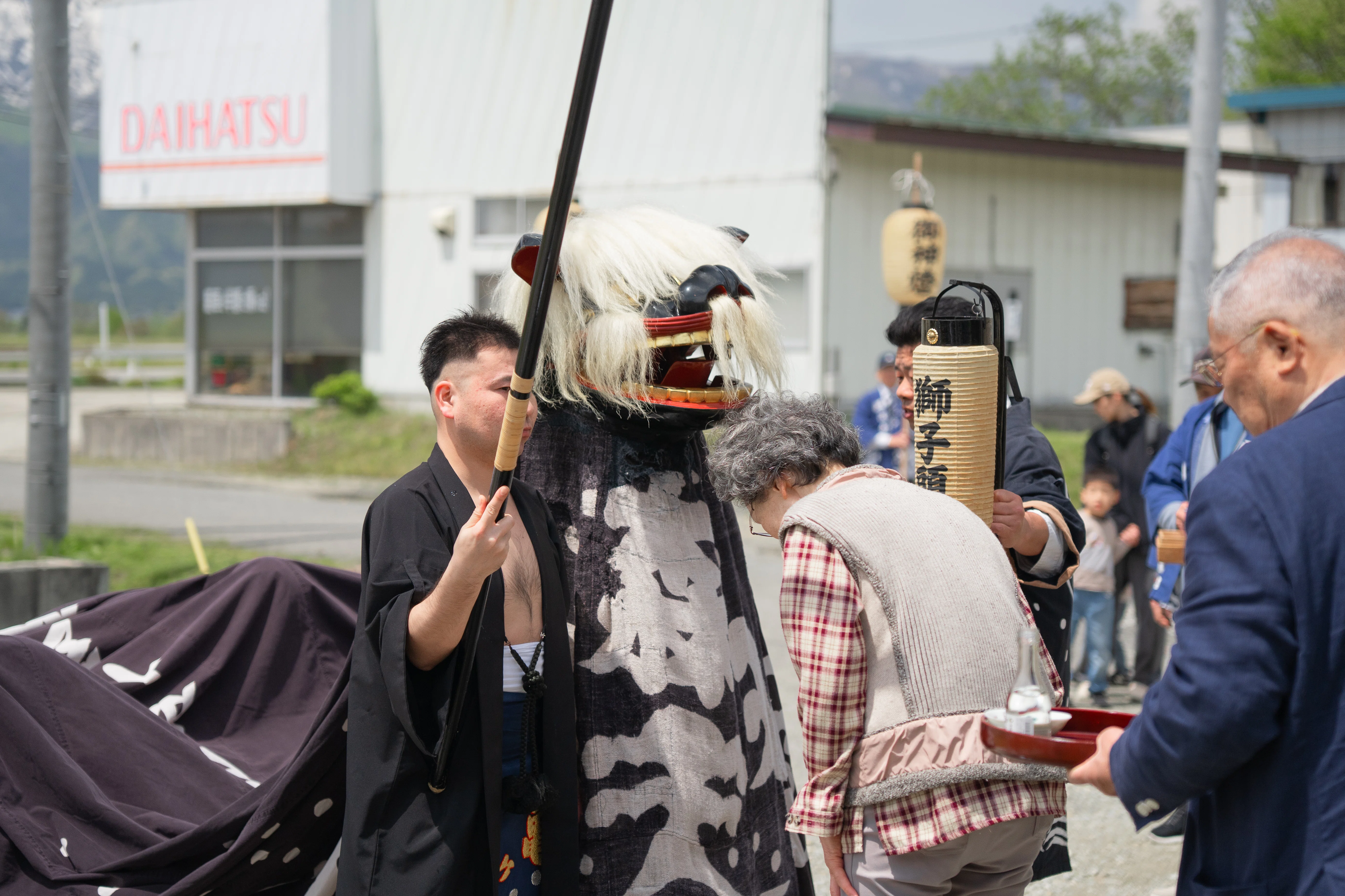民俗芸能 “黒獅子舞” （山形県長井市）｜taiga matsuki