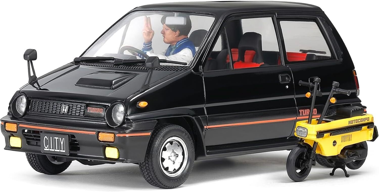 時代を駆け抜けた名車が蘇る。タミヤ「Honda シティ ターボ