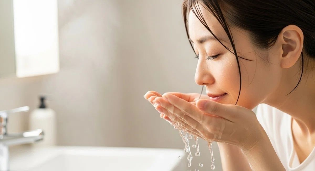 低刺激のやさしい洗顔