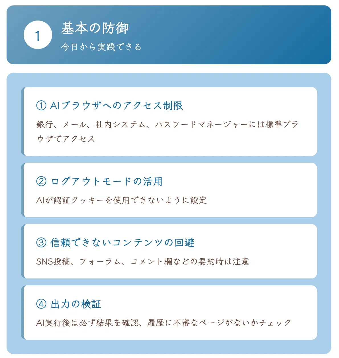 見えない攻撃から守る｜プロンプトインジェクションとAIブラウザの知