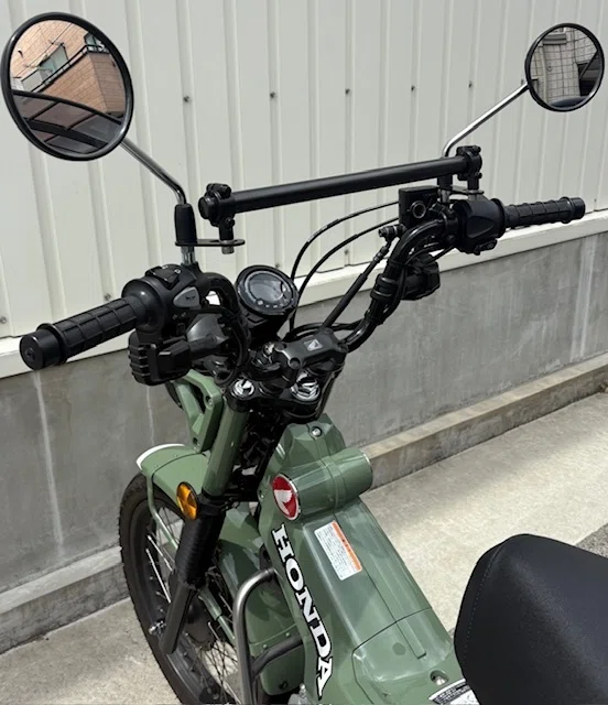 CT125 ハンターカブ専用】マルチマウントバーで快適ツーリング！スマホ