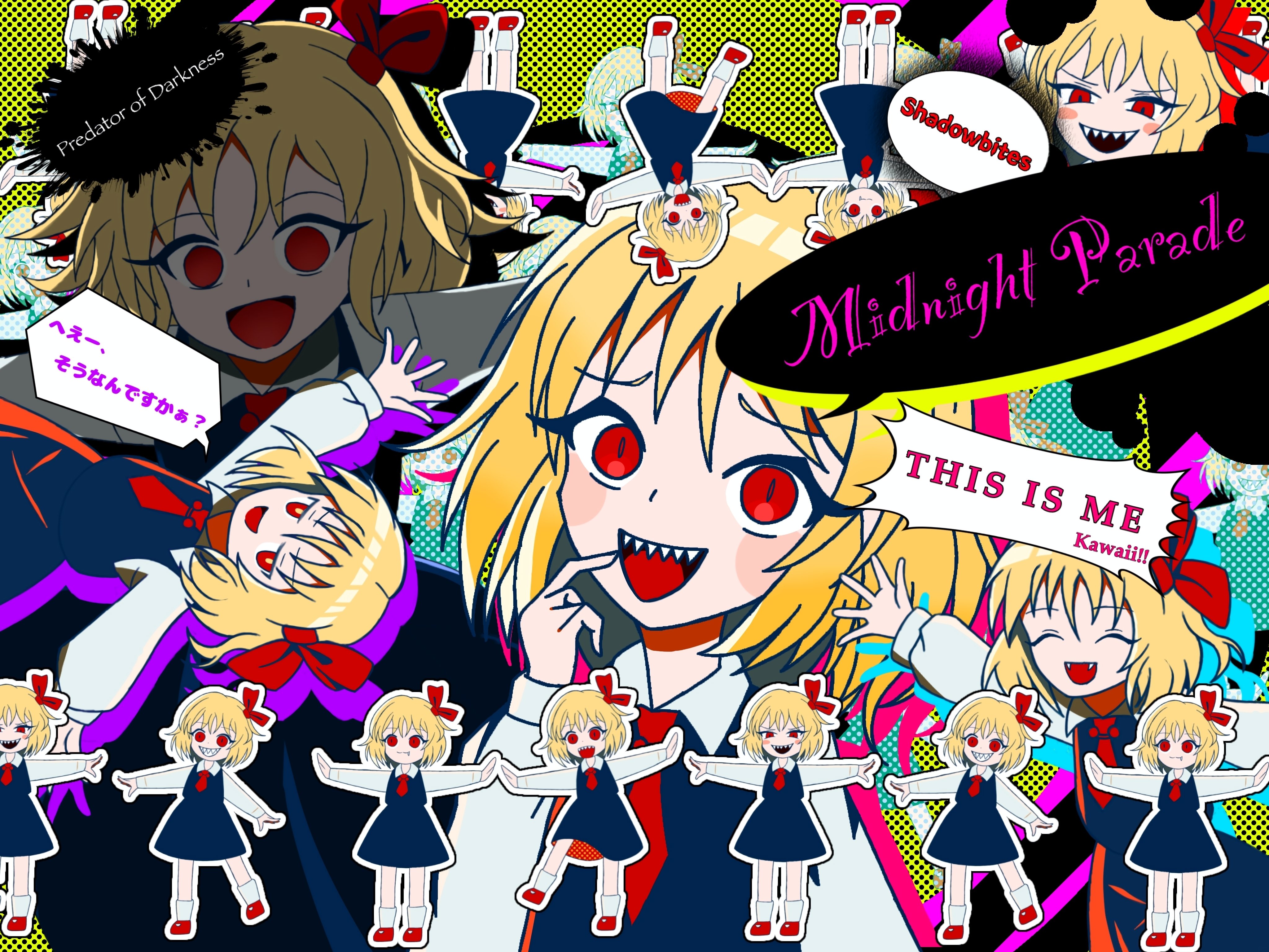 イラスト解説(Midnight Parade編)｜桜(オー)