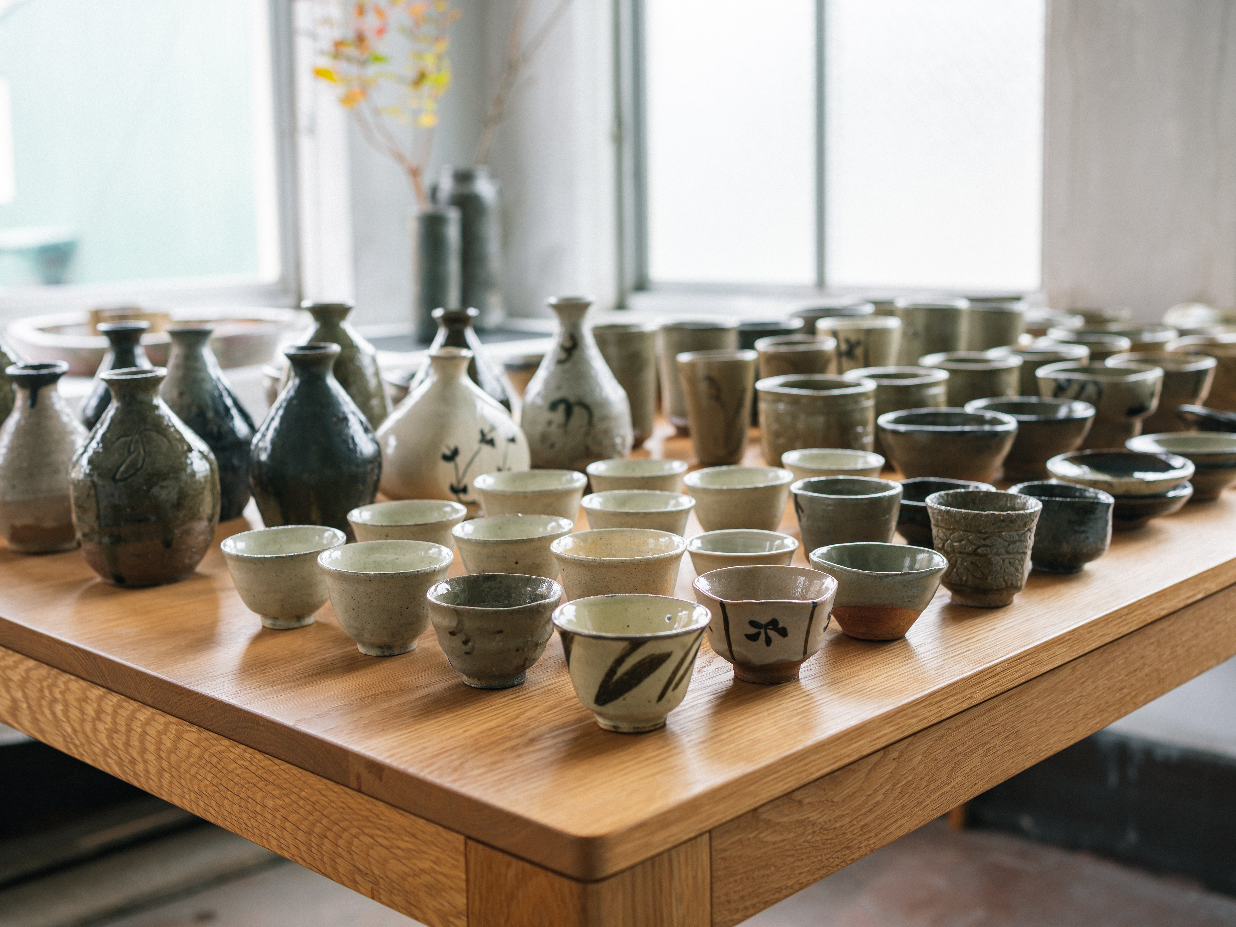 明日からいよいよはじまります。「吉野 魁・吉野 敬子 遺作展 『古唐津