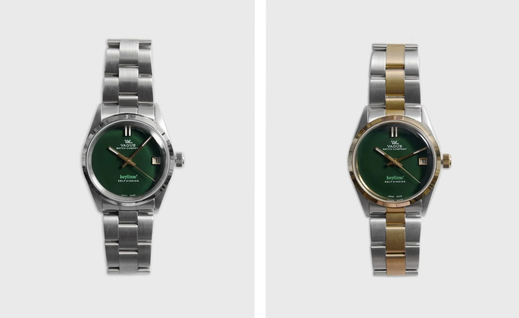 VAGUE WATCH Co. × keylime Tokyoの別注腕時計｜keylimeTokyo