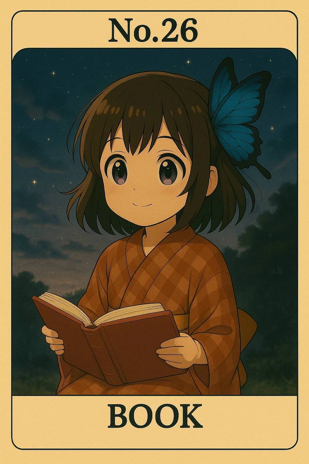 わらこルノルマンカード No.26 《本（Book）》｜わらこ暦🗓️今日の