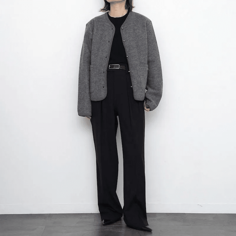 お洒落と快適を両立【THE SHINZONE】WOOL KNIT JACKET｜THIRTY' THIRTY'