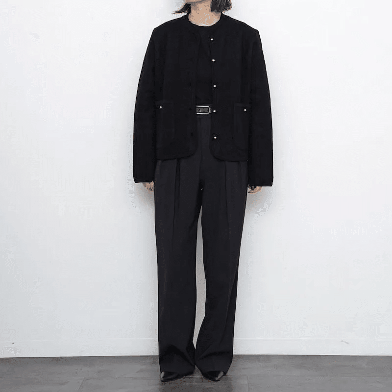 お洒落と快適を両立【THE SHINZONE】WOOL KNIT JACKET｜THIRTY' THIRTY'