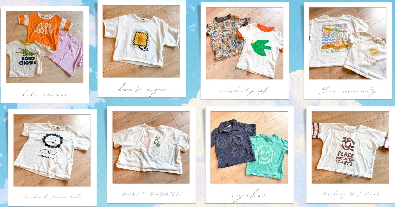 海外こども服】2歳くんの“主役Tシャツ”記録 2025｜しき｜フリーマンス 